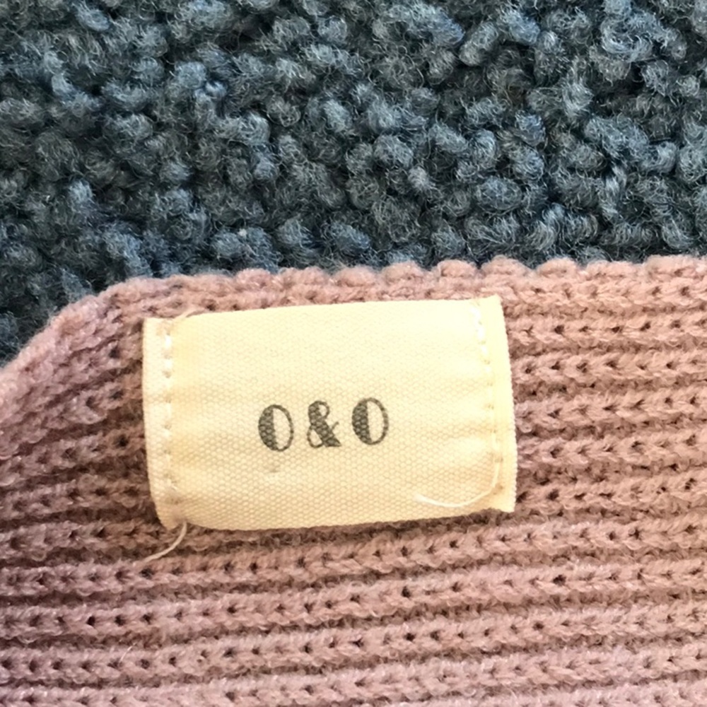 O & O Mauve Pink Sweater NWOT Sz M - Picture 4 of 8